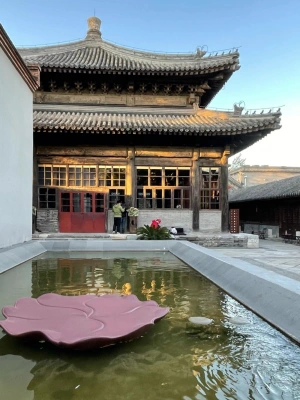 SongZhu Temple Courtyard